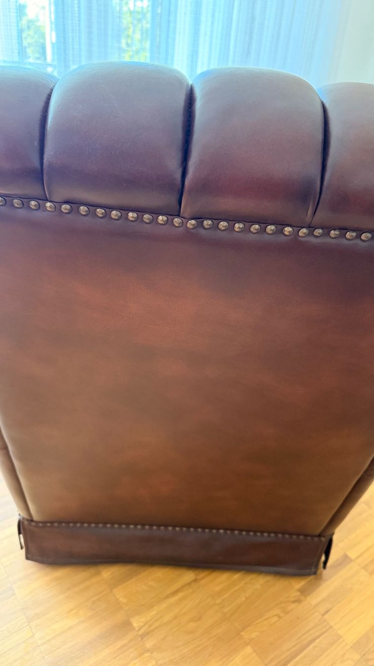 Sessel: Ledersessel braun Chesterfield – Gebraucht aus Wallisellen von lions009 5