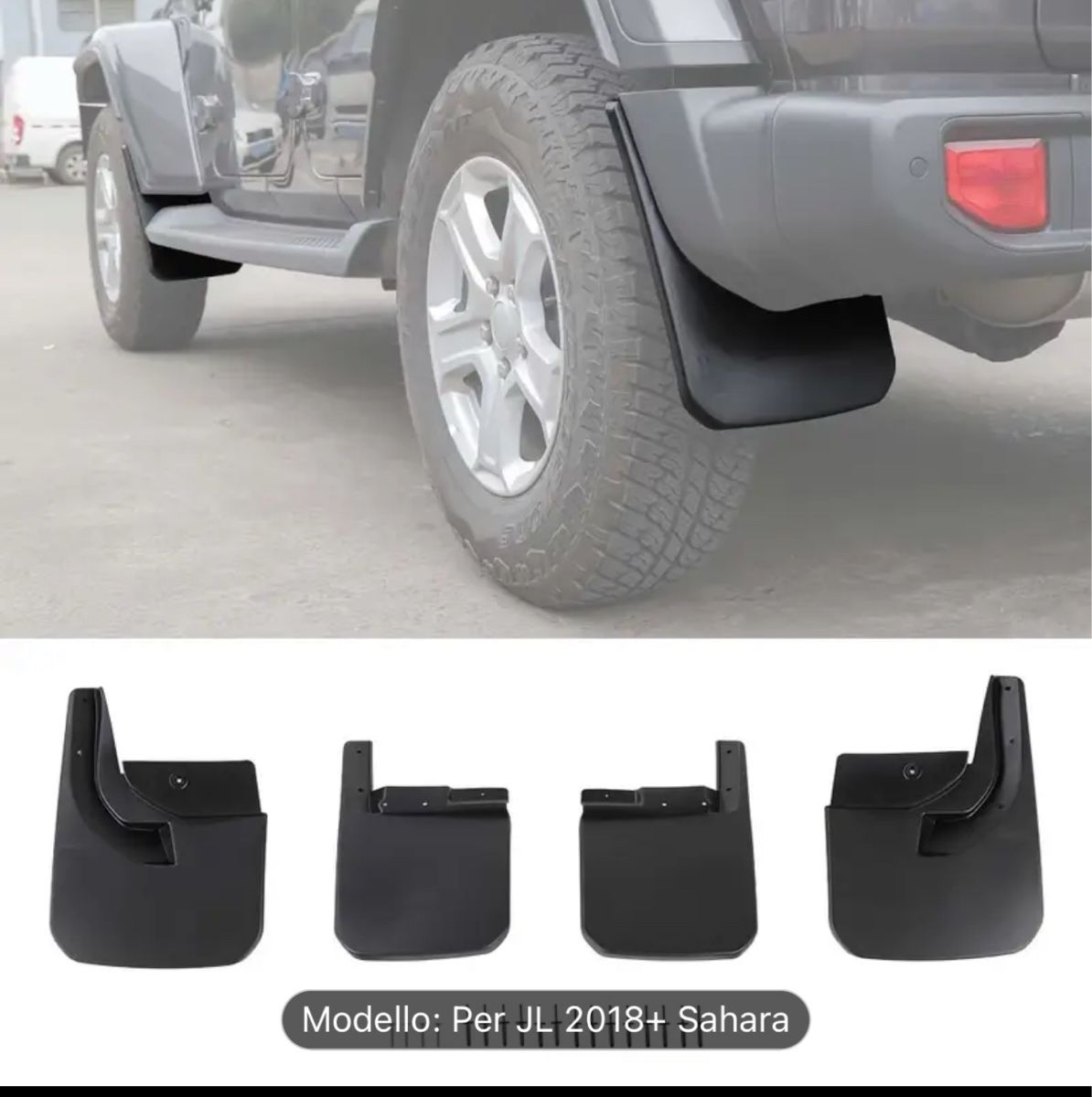 Jeep Accessori per altri veicoli: Paraspruzzi per Jeep JL 2018+ Sahara – Nuovo (secondo la descrizione) da Cadenazzo venduto da Taty77