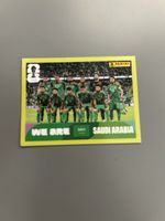 We are Saudi Arabia KSA 13 Panini FIFA World Cup 2026