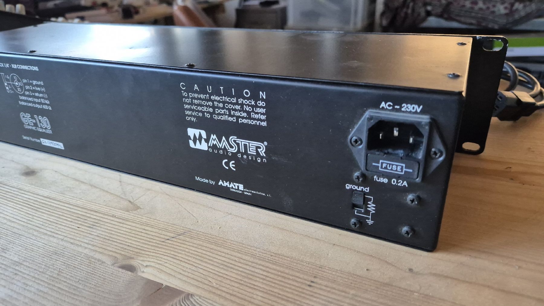 Master Audio Design Egaliseurs: Vintage GE-130 Graphic Equalizer – D'occasion à Bern par rueetschit 5