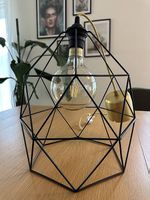 Lampe mit XL Birne inklusive