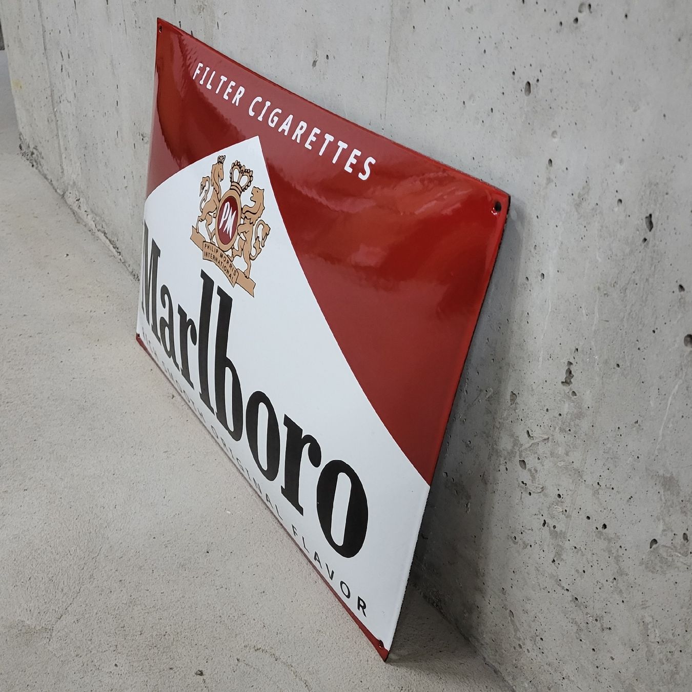 Insegne: Emailschild Marlboro – Usato da Zürich venduto da timbuktu03 1