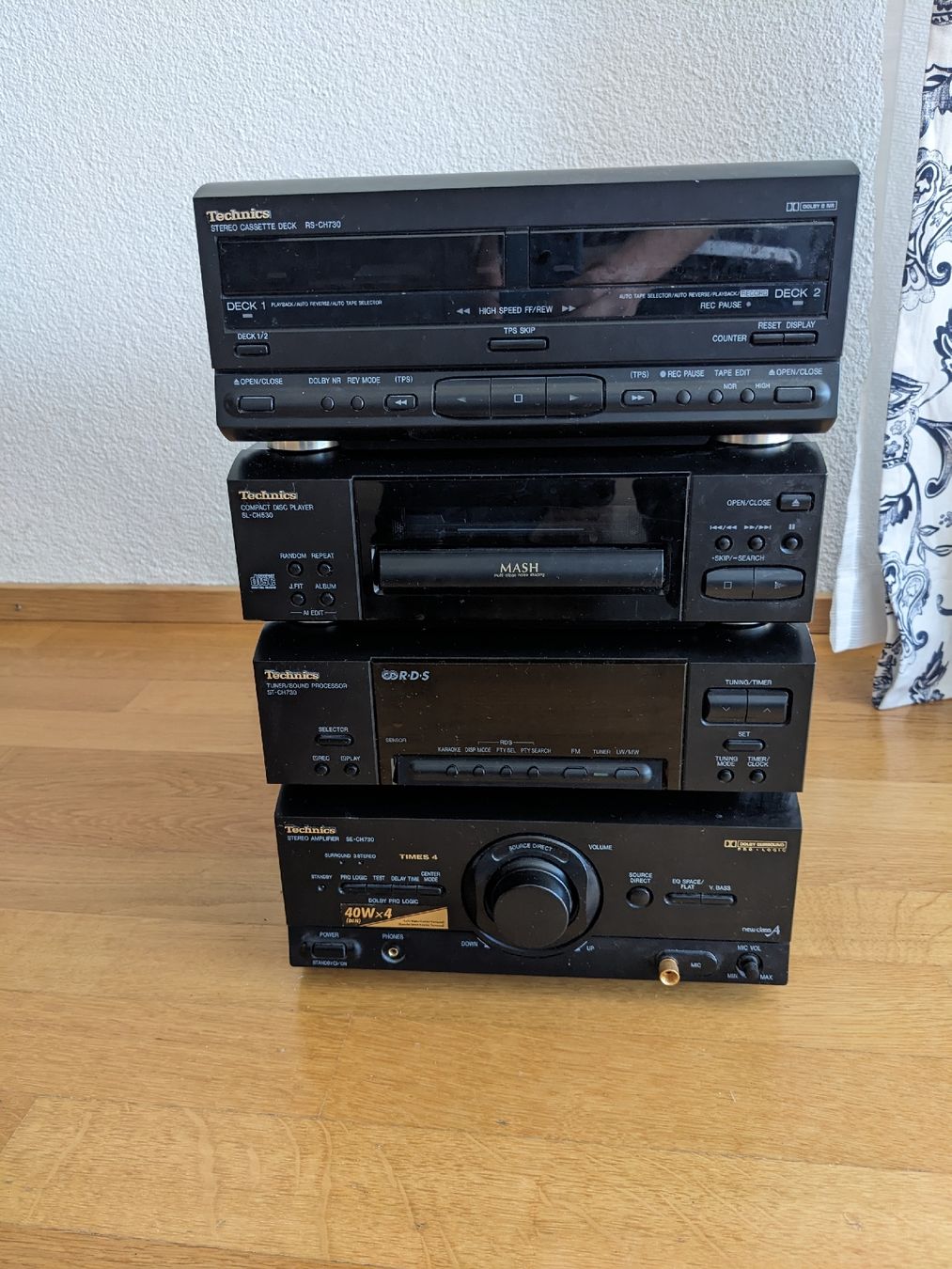 Technics Amplificatori: Technics CH730 HiFi-Stereo-Anlage inkl. Lautsprecher – Usato da Zürich venduto da Zuriga86 2