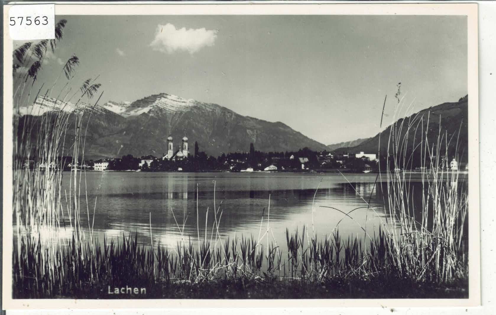 Ansichtskarten: Lachen vom See aus – Gebraucht aus Ettingen von Kartenplanet