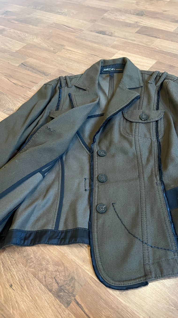 Marc Cain Giacche: Marc Cain Damenblazer grün Gr. 38 – Usato da Hondrich venduto da Greppen37 3