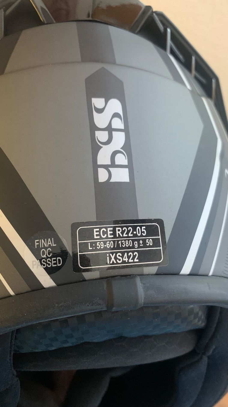 IXS Caschi & visiere: Motorrad Helm IXS 422 – Usato da Finsterwald LU venduto da Reini31 4