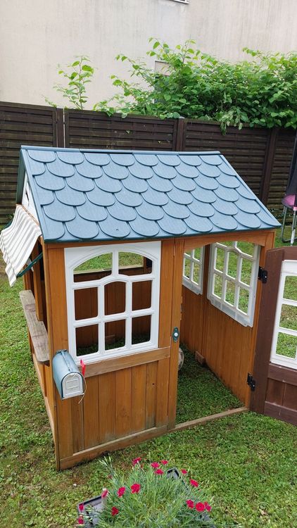 Kinderspielhaus aus CedarHolz Kaufen auf Ricardo