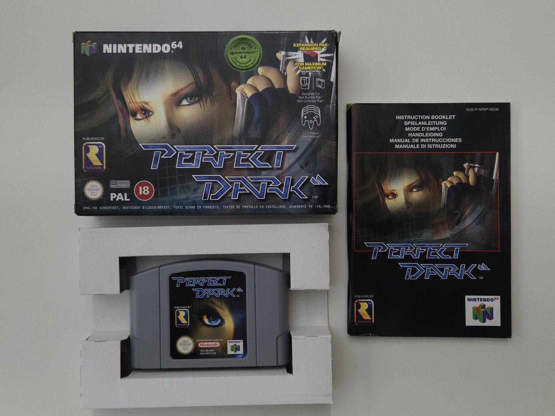 Nintendo Spiele: Perfect Dark - N64 – Gebraucht aus Autigny von zel_gvl5 2