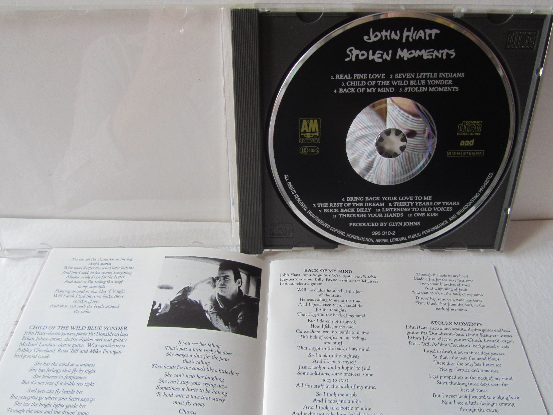 CD: John Hiatt, CD, stolen Moments – Usato da Weiningen ZH venduto da dietsch57 2