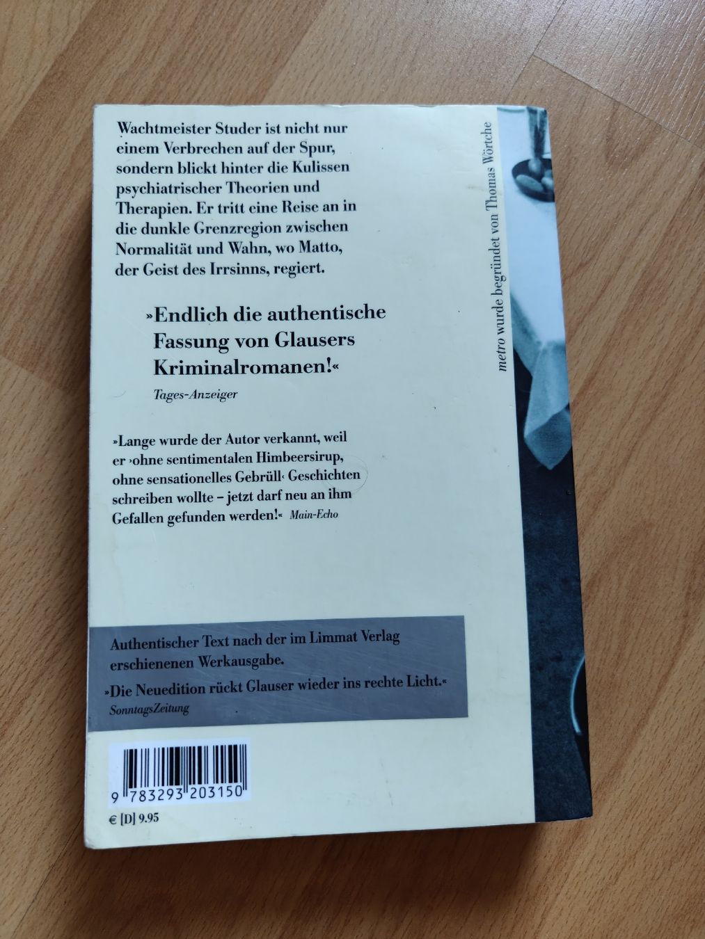 Libri: Friedrich Glausers Matto regiert – Usato da Olten venduto da Edelw1ss 1