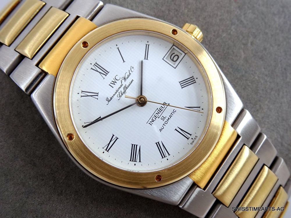IWC Orologi: IWC INGENIEUR SL GERARLD GENTA GOLD & STAHL IW3505 AUTOMATIK – Usato da Zürich venduto da SWISSTIMEARTS-AG