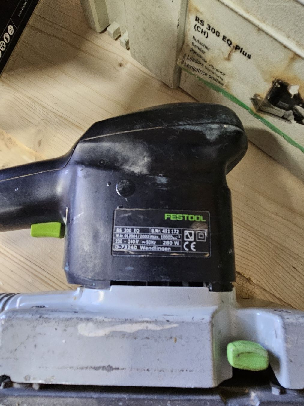 Festool Smerigliatrici & Lucidatrici: Festool RS 300 EQ inkl Schleifmittel – Usato da Dällikon venduto da John178 6