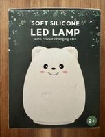 LED Lampe Bär Soft Silicone Farbwechsel 14,4cm Neu