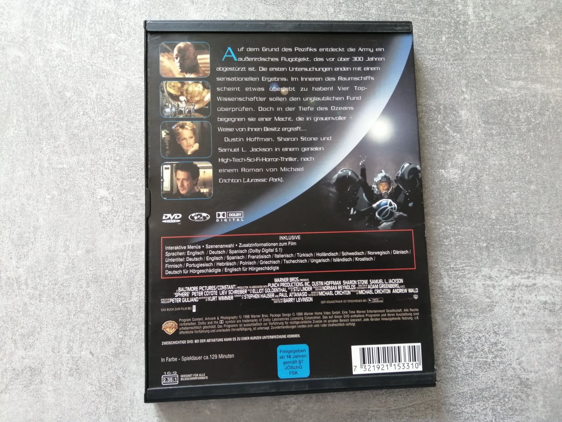 Tous les DVDs: DVD: Sphere - Die Macht aus dem All – Neuf (Voir description) à Altstätten SG par tollesauswolle 1