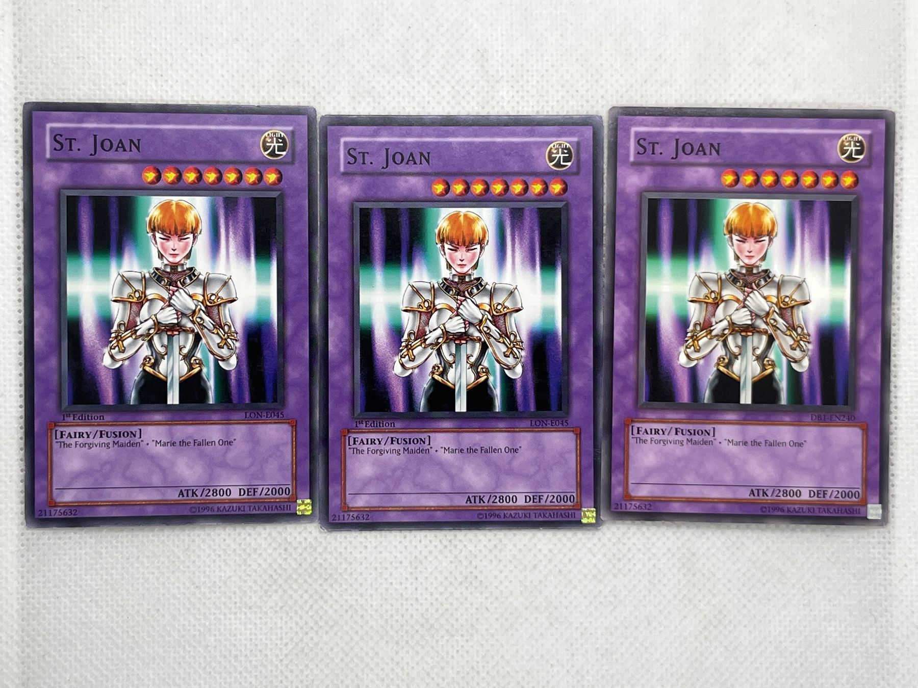 Yugioh Carte collezionabili: 3x ST. JOAN Yu-Gi-Oh! Karten TOP – Usato da Hinterkappelen venduto da Kim1992