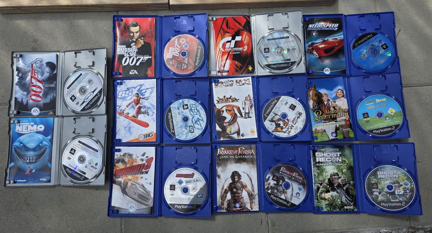 Spiele: Lot de jeux PS2, non testés. – Defekt aus Enney von Firemond 2