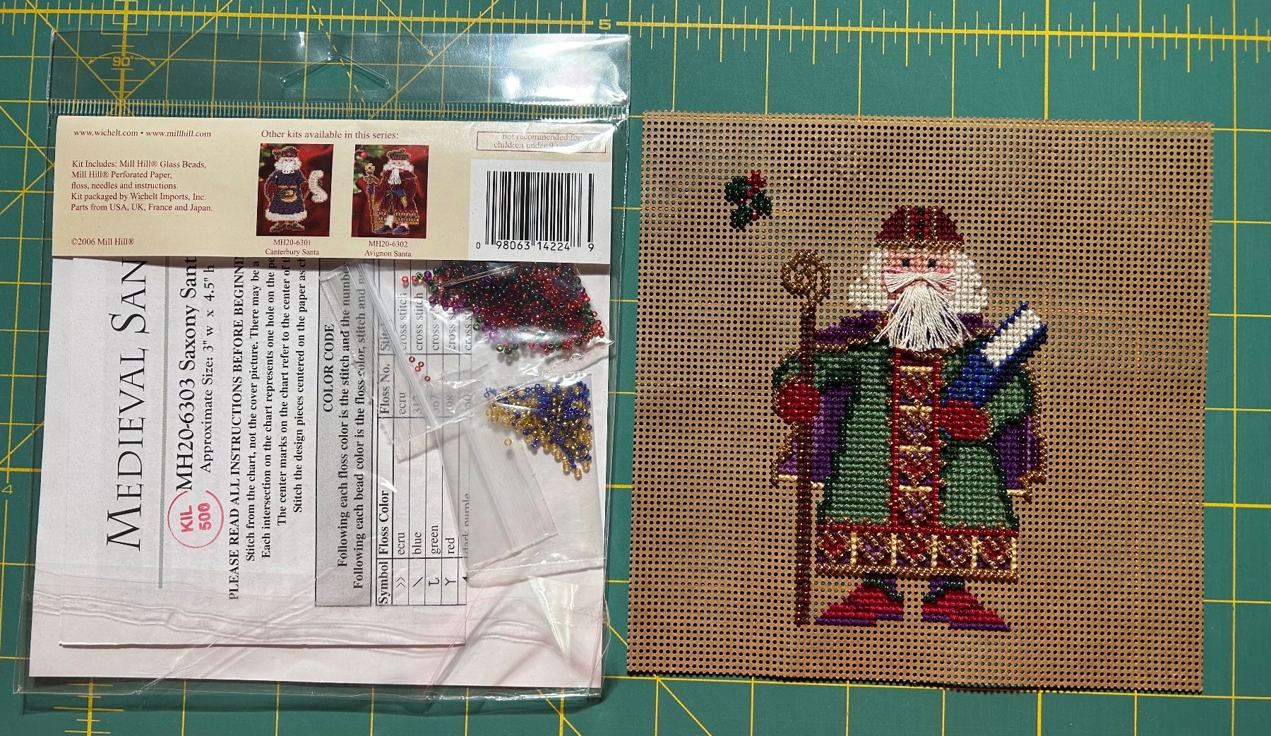 Kit bricolage: Lot complet de 3 Medieval Santas de Mill Hill – Nuovo e nell'imballaggio originale da Bouveret venduto da sev_qj7l 2