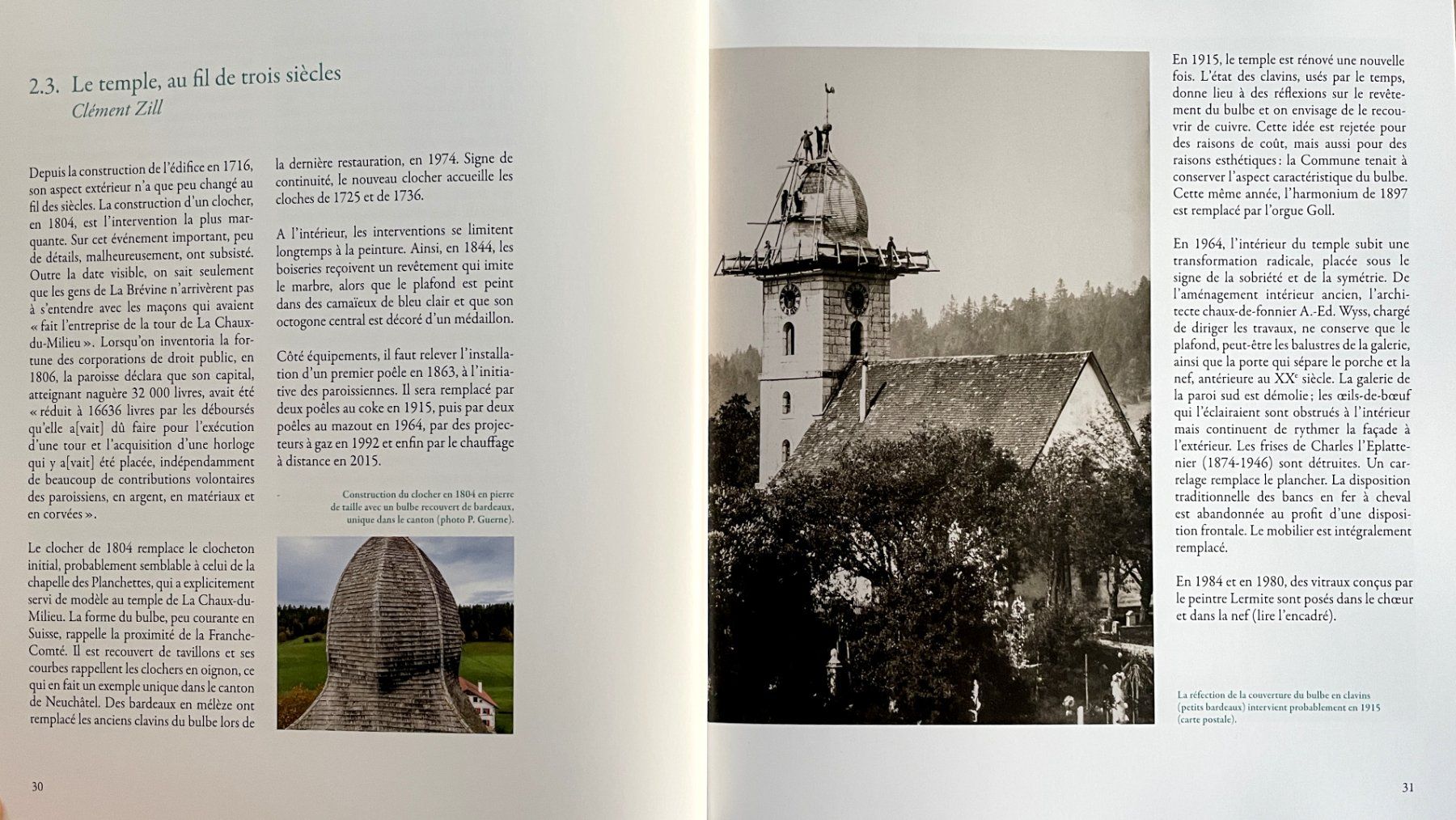Bücher: La Chaux-du-Milieu 1825-2025 - Un bicentenaire et plusieurs – Gebraucht aus Savagnier von Ne2065 2
