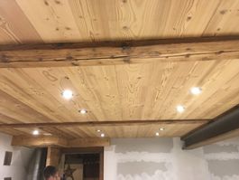 Thermoholz gebürstet, Bauholz, Holzschalung