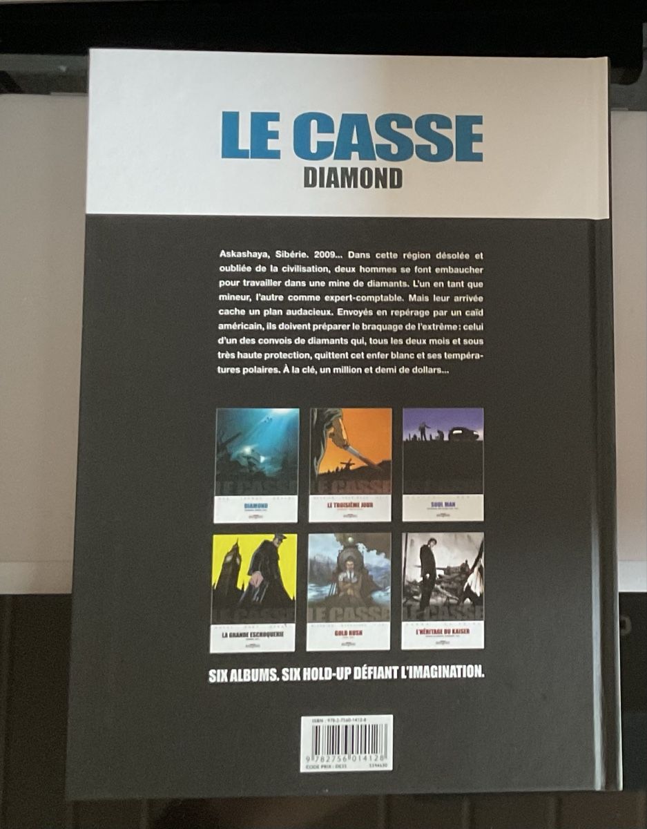 Fumetti: BD Le Casse: Diamond – Usato da Eclépens venduto da Shunyam 1