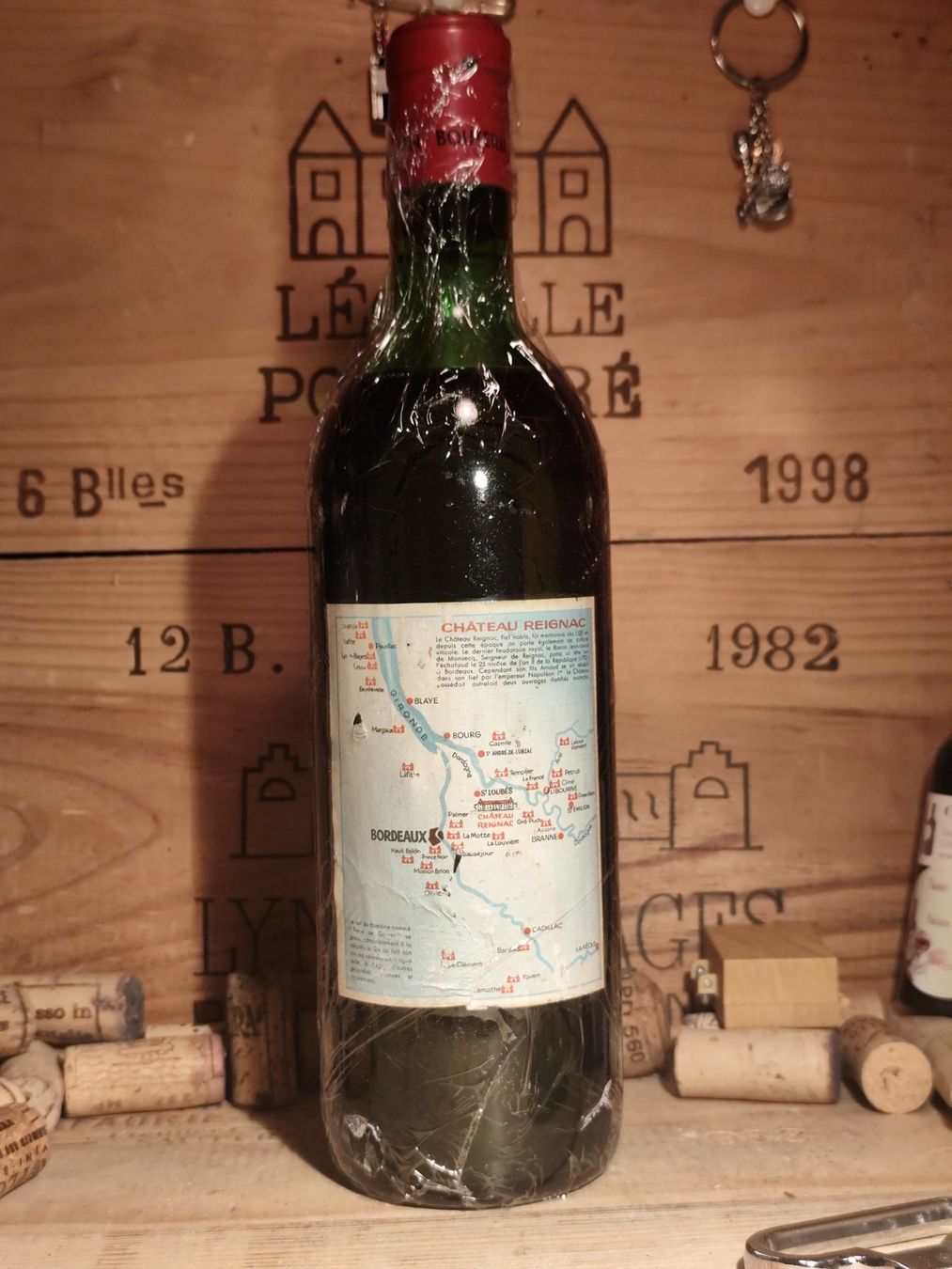 Vino: 1968 Chateau Reignac Cru Excellent – Usato da Büsserach venduto da Vintage-vins 2