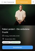 2x Fabio Landert Tickets 