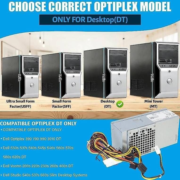 PC: Netzteil für Dell Optiplex – Nuovo (secondo la descrizione) da Kreuzlingen venduto da Best-Deal-Oase 2