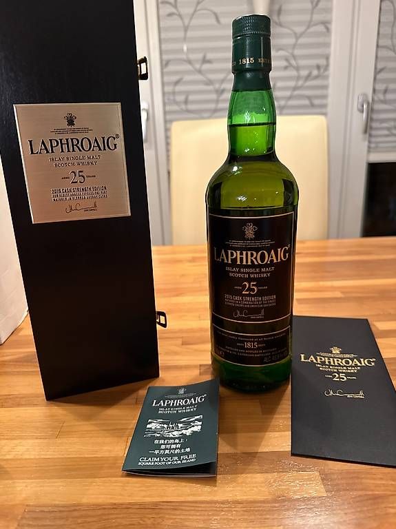 Laphroaig Bevande alcoliche: Laphroaig 25 Cask Strength Edition – Nuovo e nell'imballaggio originale da Eggersriet venduto da sese2008 2