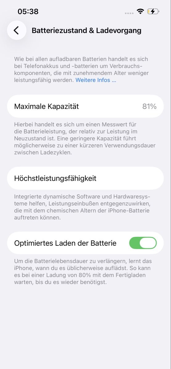 Apple Handys / Smartphones: iPhone 13 Pro 128GB Graphit 81% Batterie – Gebraucht aus Baar von Rayvonplon 4