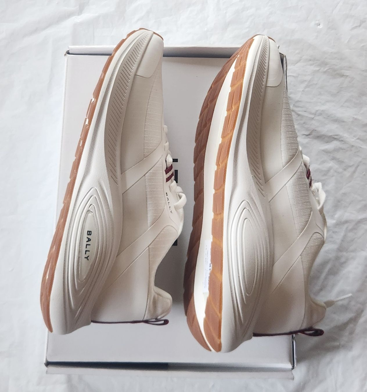 Bally Scarpe da uomo: Bally Running-Tec BALLYRED/OPTICALWH 43 Neu  – Nuovo (secondo la descrizione) da Niedergösgen venduto da Eva2410 4
