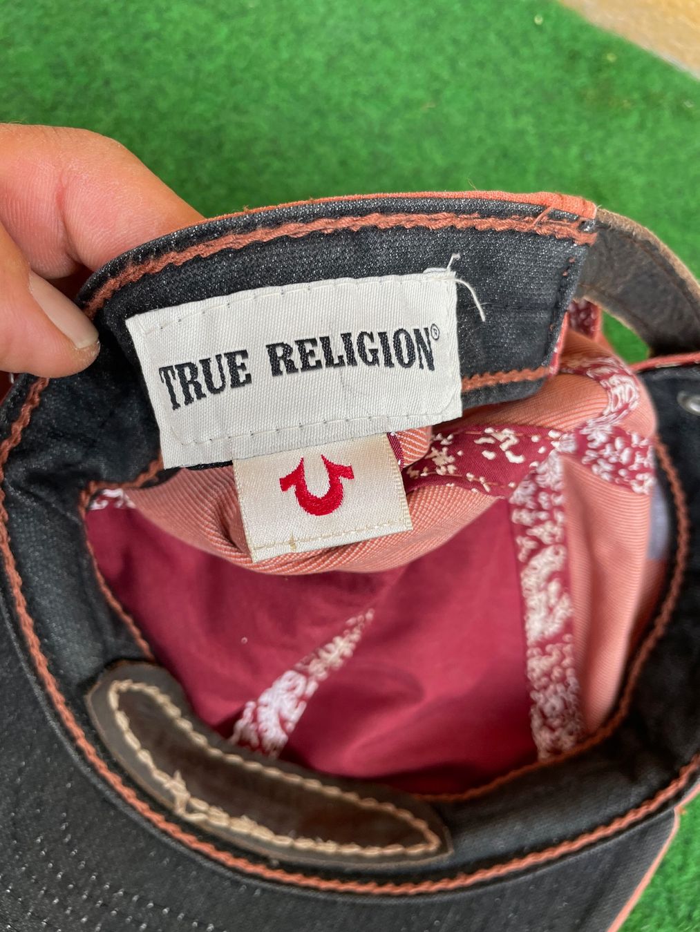 Copricapi, berretti & cappellini: Vintage Y2K True religion 6-Panel Cap Leather Strap – Usato da Zürich venduto da le_souk 5