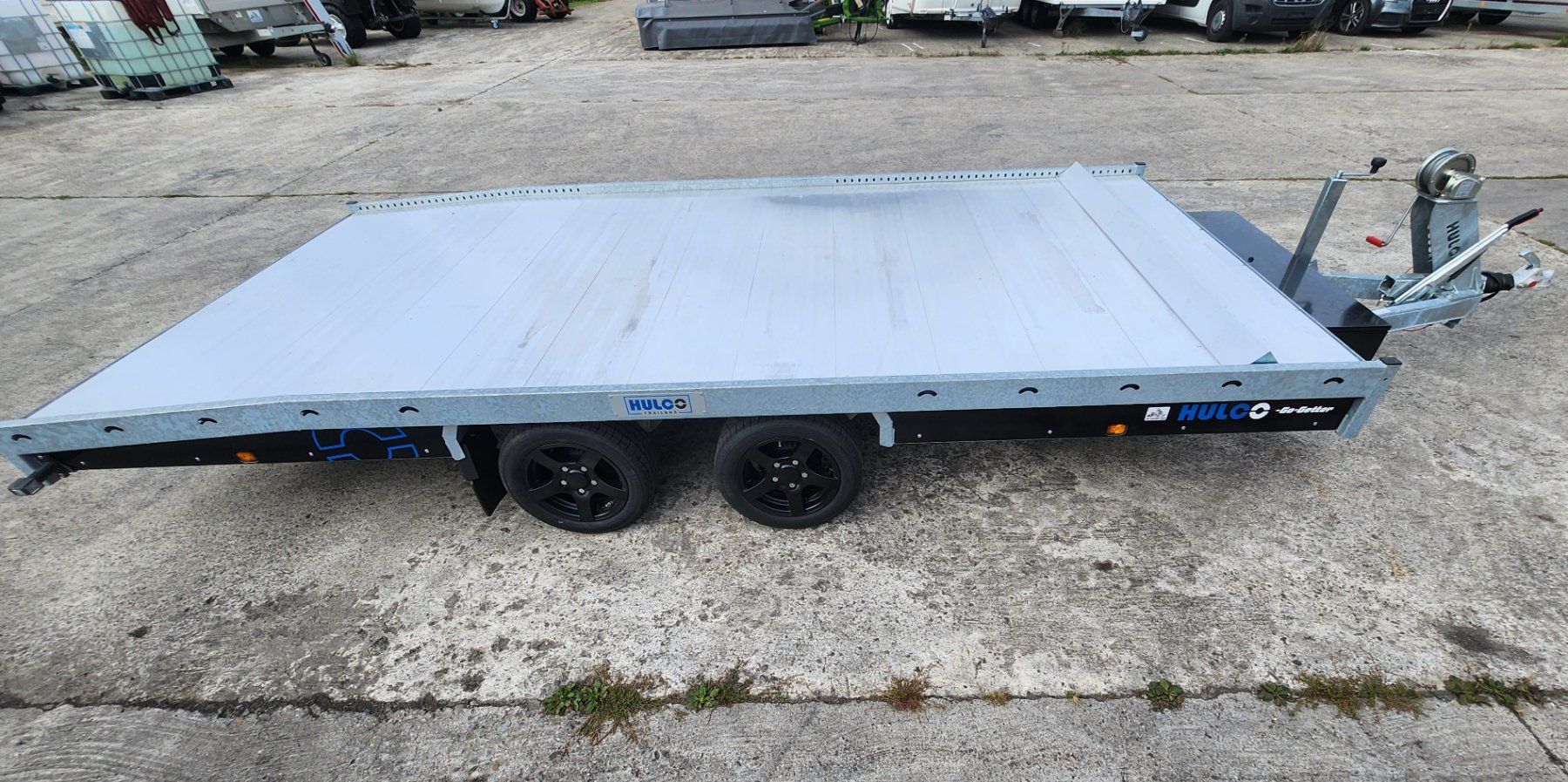 Hulco Anhänger: Anhänger Multitransporter Hulco (Vorführmodell) – Gebraucht aus Jona von LMB-Maschinen