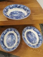 Wedgwood Landscape Teller 3er Set top Zustand, 25cm