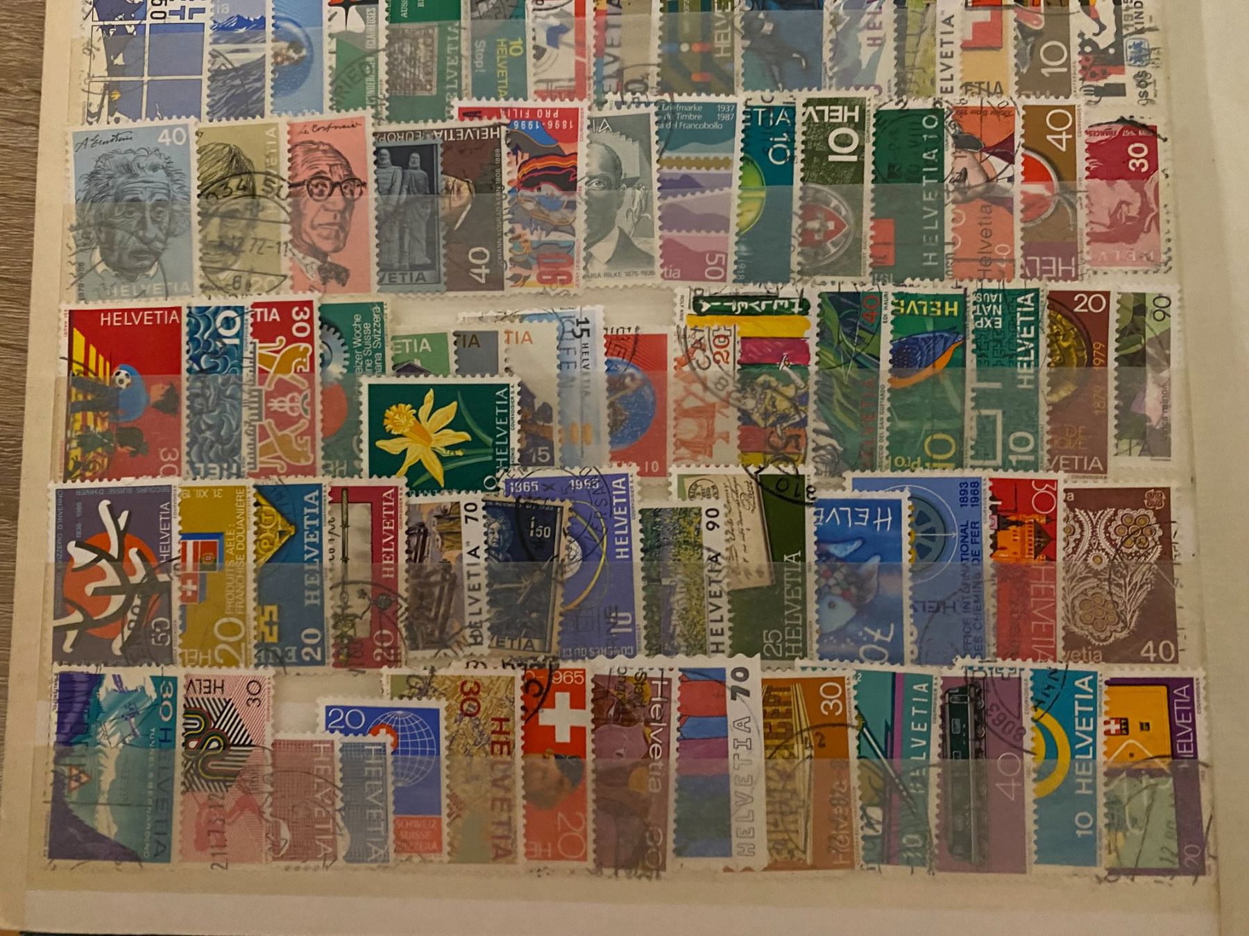 Tutti i francobolli: Briefmarken  Schweiz gemischt 120stuck – Usato da matten b. interlaken venduto da jfran17 4