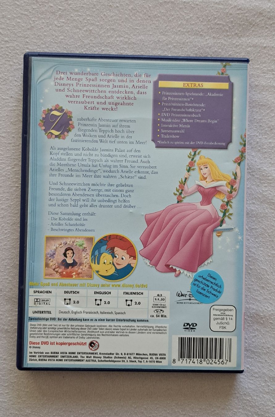 Tutti i DVDs: Prinzessinnen Träume DVD – Usato da Emmen venduto da Jess_12he 1