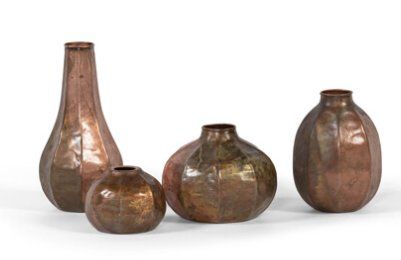 Tutte le decorazioni: 3er Set Deko Vasen, Goldfarben, Herbstdeko – Usato da Kloten venduto da SANTALA23 5