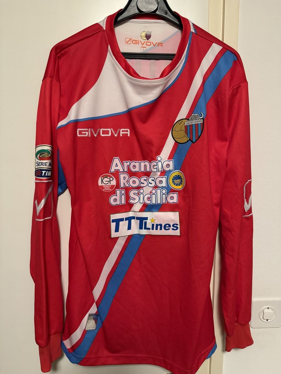 Leibchen & Hosen: Catania Calcio - Match worn Serie A  - Bellusci – Gebraucht aus Lugano von Trapp2828