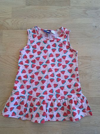 Sommerliches Kleid mit Wassermelonen, Grösse 86/92