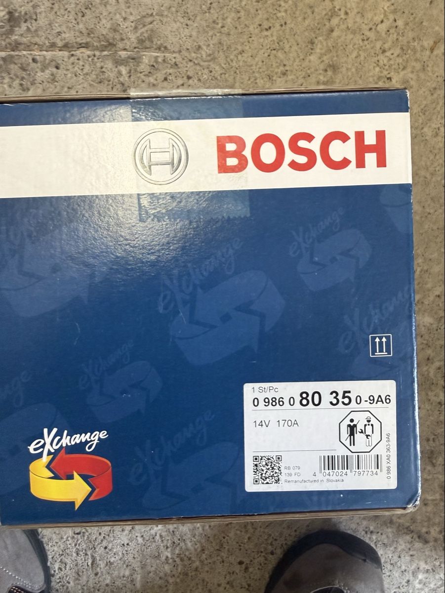 Bosch Tutti pezzi di ricambio auto: Neuer Bosch Alternator – Nuovo (secondo la descrizione) da Krummenau venduto da janick1990