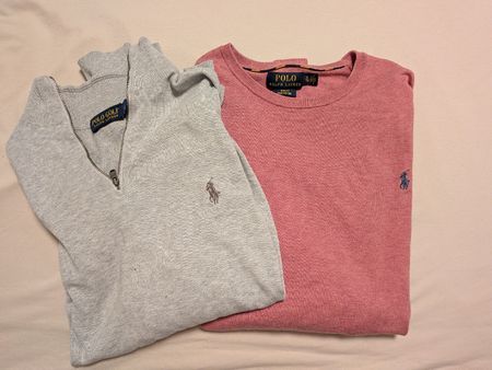 2 Ralph Lauren Polo Pullis XL