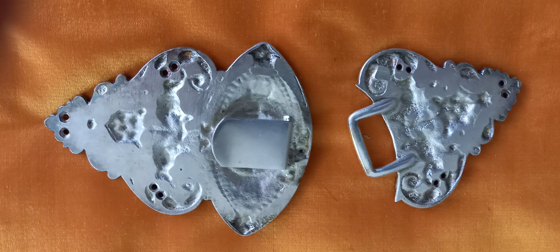 Fibbie per cinture: Gürtelschnalle antik, Silber – Usato da Bischofszell venduto da Joachim-115 2