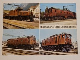 HISTORISCHE SBB-LOKOMOTIVEN/LOCOMOTIVES HISTORIQUES DES CFF
