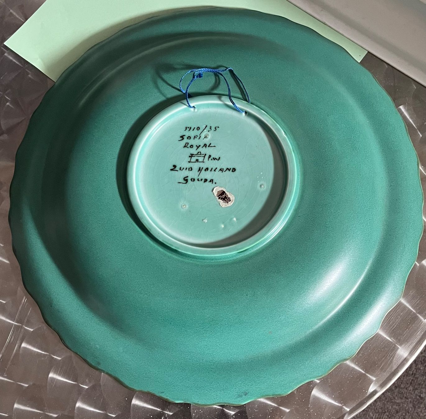 Servierplatten: GOUDA Wandteller Platte – Gebraucht aus Utzenstorf von bjse 2