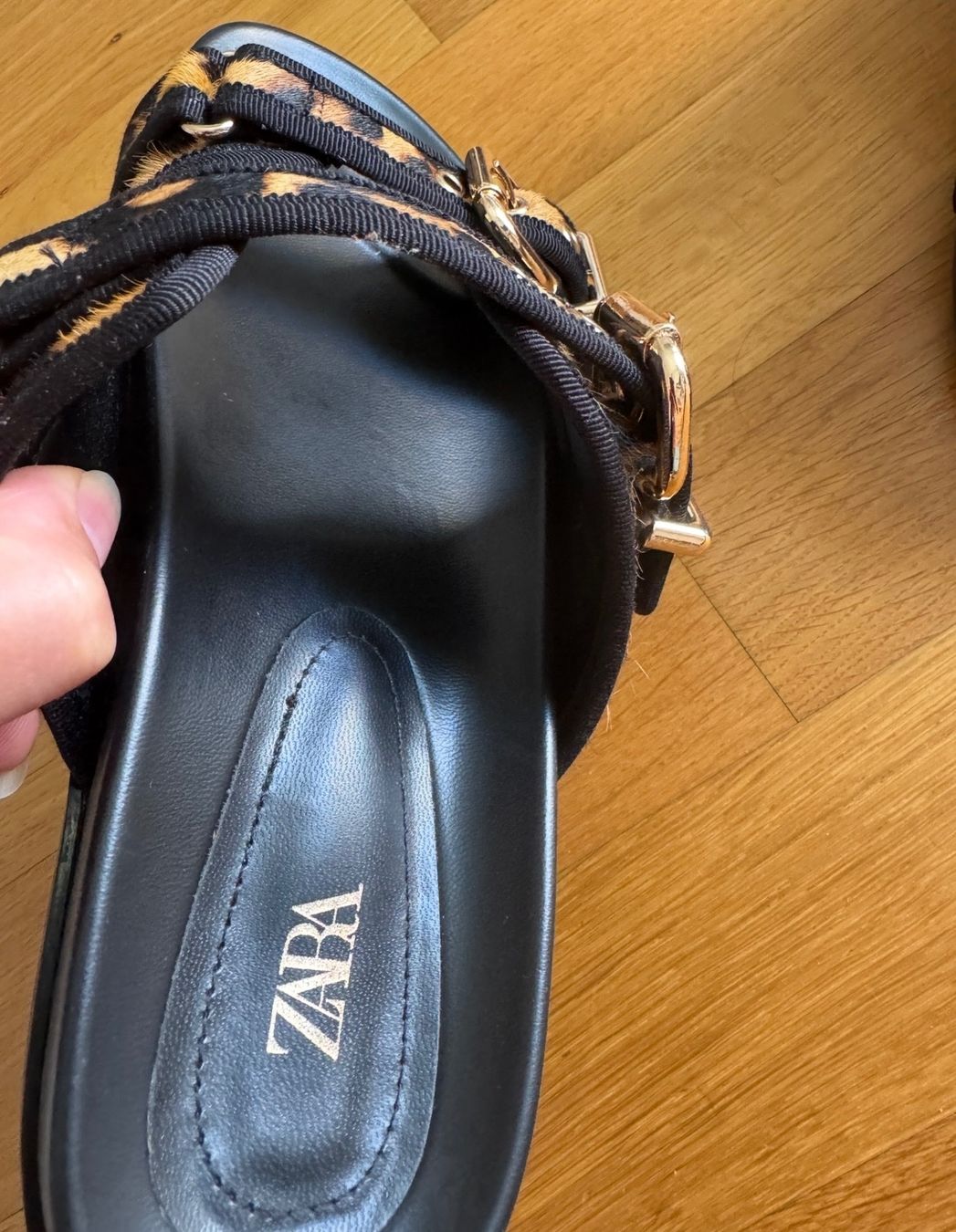 Zara Scarpe da donna: Zara Sandale/ Pantolette Gr 36 Leder Leopard – Usato da Unterengstringen venduto da Cuz_5555 3