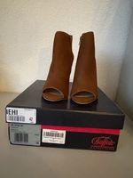Bottines Buffalo T38, daim, marron, talons aiguilles NEUVES