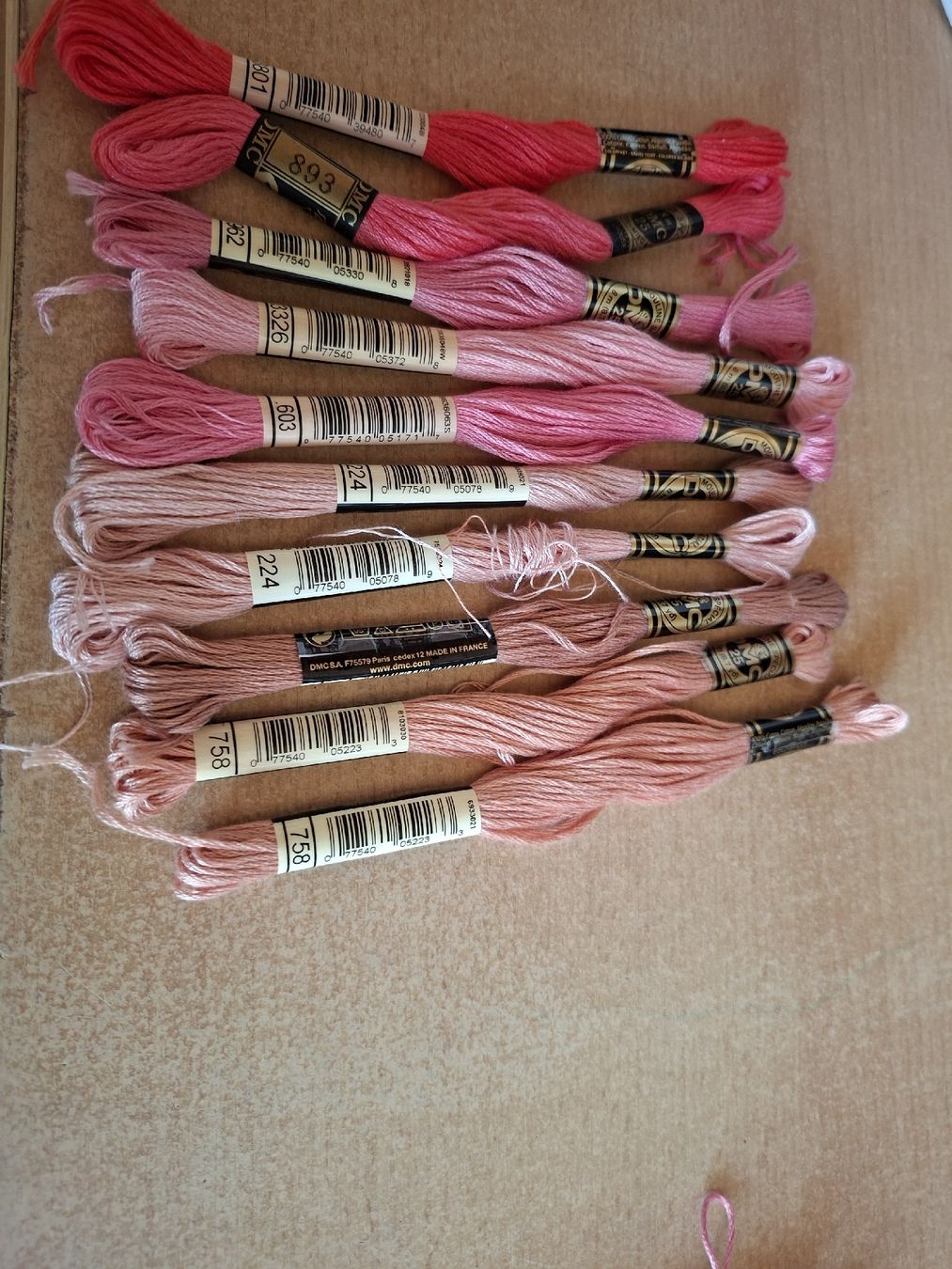 Cordelettes & Fils: coton DMC – D'occasion à Cournillens par masoeur 1
