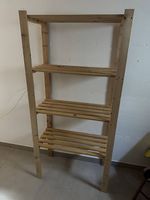 2 x Etagères en bois  170 × 80 × 39 cm  très bon état