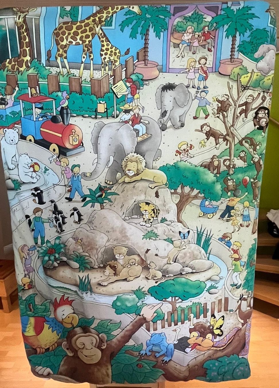 Coperte: ZOO - FINDEST DU MICH ? - KINDERBETTBEZUG – Usato da Jona venduto da Humpys