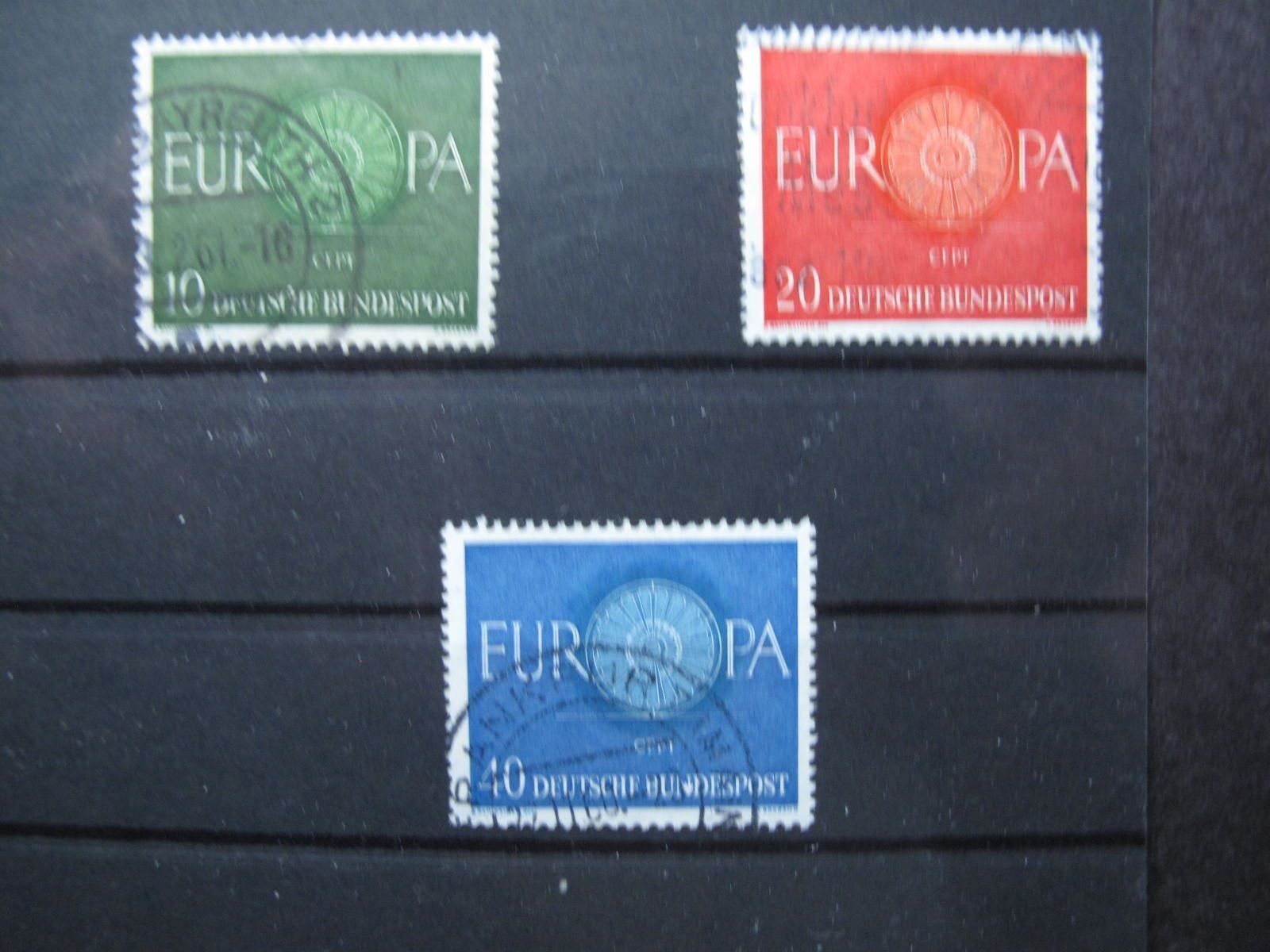 Tutti i francobolli: BRD 1960 Europa marken gest. – Usato da Wil SG venduto da fva01