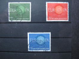 BRD 1960 Europa marken gest.